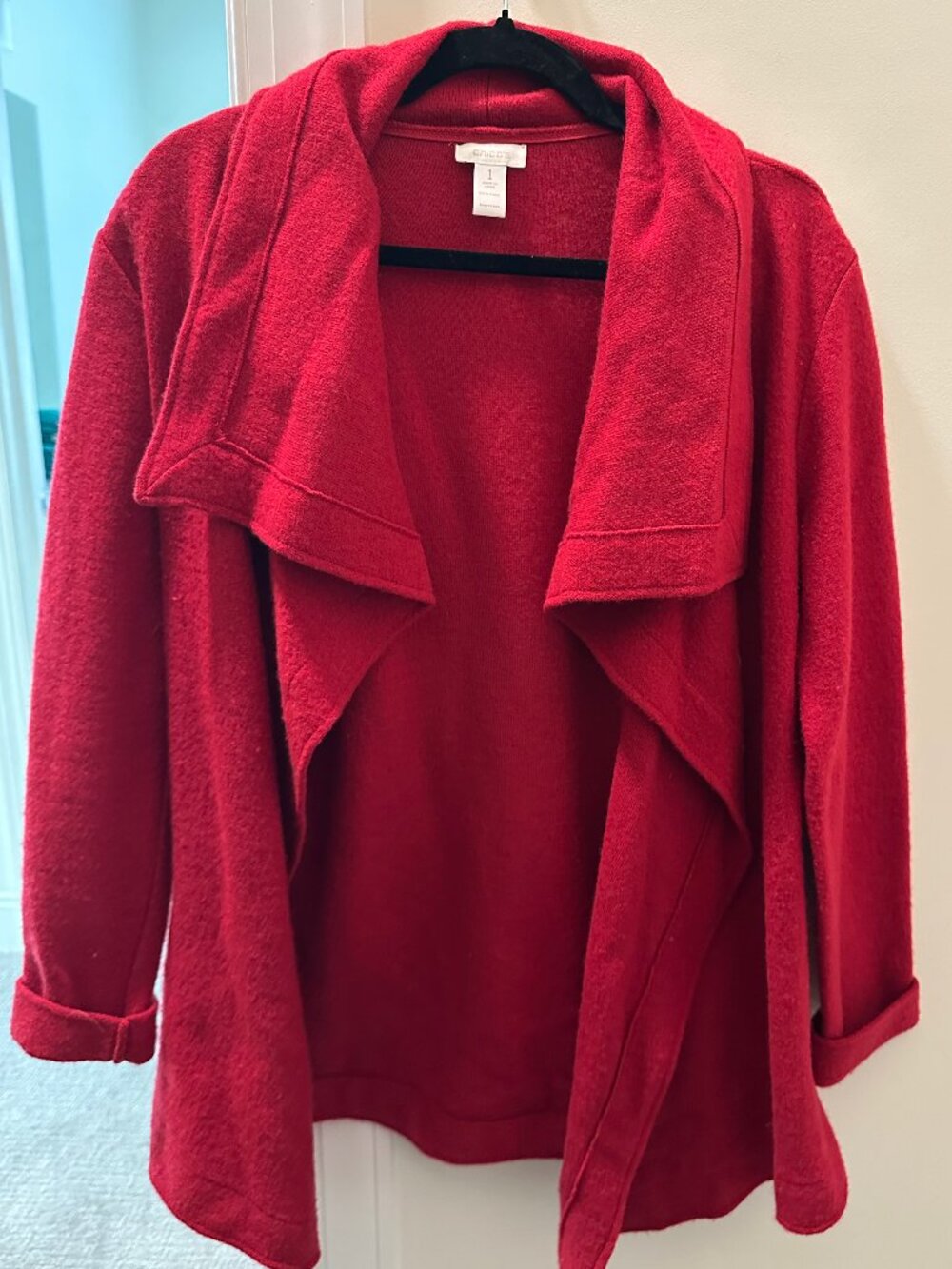 100% Wool Cardigan/Shawl